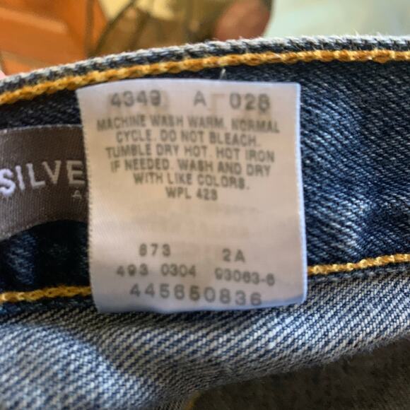 Vintage 2004 Men's Levi's SilverTab Relaxed 36 x 38 Denim Jeans A49 - Picture 5 of 10